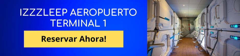 Izzzleep Aeropuerto Terminal 1 Banner 1