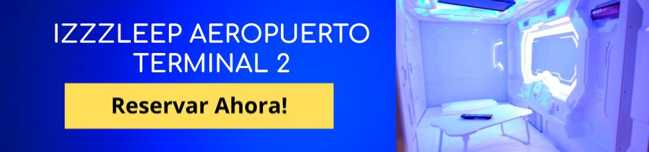 Izzzleep Aeropuerto Terminal 2 Banner2
